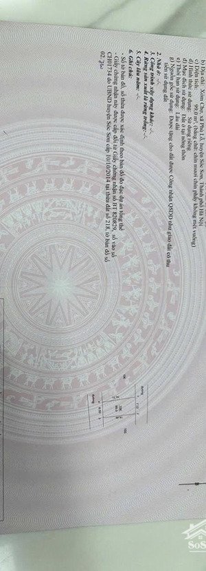 bán đất kinh doanh 2 mặt tiền tại khu chợ phủ lỗ - sóc sơn