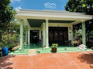 nhà vườn thái mỹ - mặt tiền nguyễn thị tấm - củ chi : 389,5 ( 10x40 ) - full thổ cư . giá 2 tỷ 300