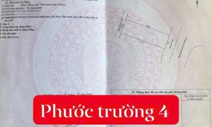 bán lô đất đường phước trường 4 gần trần đức thông