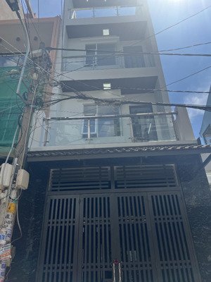 nhà hẻm oto vào nhà mã lò - 80m2 - 4 tầng - hoàn công đủ