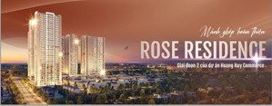 bán căn hộ chung cư thiết kế đẹp nhất toà rose residence - hoàng huy commerce giá cực tốt