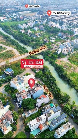 cg cần bán dự án kiến á phước long b mặt tiền sông nhìn đối diện globailcty lg đường 16m.