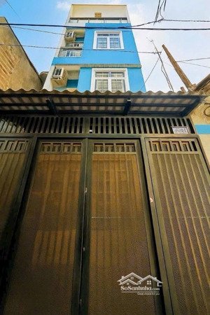 bán nhà mới 4 tầng hẻm 5m phú thọ hòa giá chỉ 4.87 tỷ! nhà đẹp ở ngay sổ hồng riêng,