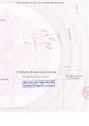  Bán Nền 71.4m² Mặt Tiền Lý Đạo Thành - KDC Sao Mai Bình Khánh 3