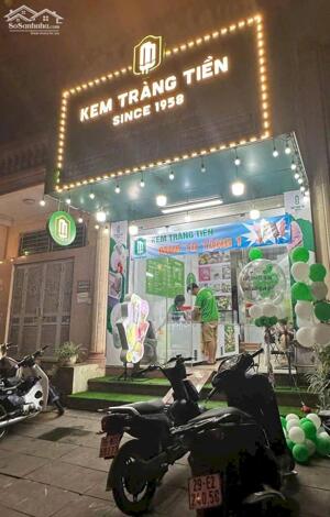 CHÍNH CHỦ SANG NHƯỢNG CỬA HÀNG KEM TRÀNG TIỀN – MẶT PHỐ TRUNG KÍNH, ĐÔNG KHÁCH ỔN ĐỊNH