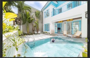 bán căn villa 2 tầng đẹp full nội thất 26.5 tỷ | cách biển mân thái chỉ 400m | hd thuê sẵn 60tr/th