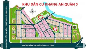 bán nền đất dự án kdc khang an - phú hữu q9, sổ đỏ riêng, xây dựng tự do, giá cực tốt chỉ 35tr/m2