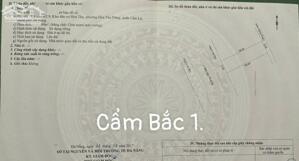 RẺ ĐẸP NHẤT KHU,BÁN LÔ ĐẤT ĐƯỜNG 7M5 CẨM BẮC 1 – HÒA THỌ ĐÔNG, CHỈ 4,8 TỶ
