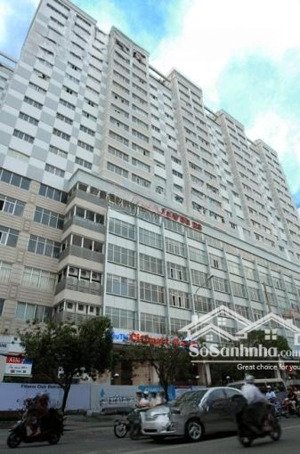 cho thuê chung cư h3, q. 4, đường hoàng diệu, diện tích 72m, 2pn, 1wc, lầu cao view đẹp, thoáng má