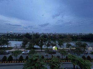 cho thuê nhà phố view hồ đường 25m lakeview city. giá 35 triệu nhà hoàn thiện 4pn 5wc ở và làm vp