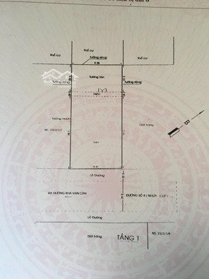 bán 185m2 đất thổ cư, ngang 9,4m, cách sông sài gòn 300m, đường 12m giá chỉ 15 tỷ