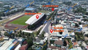 đất mặt tiền kinh doanh đối diện sân vận động dĩ an - trong tâm giá không có lô thứ hai