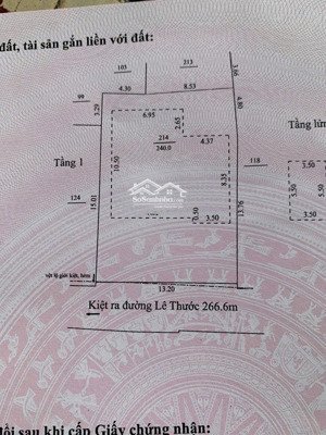 bán lô đất biển đường oto 5m phước trường 10, sơn trà 220m2 giá 17,6 tỷ