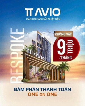 hót nhất thị trường với giỏ hàng độc quyền tt avio - chỉ từ 1.2tỷ, suất nội bộ, ls 0% lh 