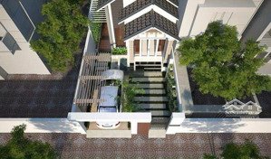 biệt thự mini - dt: 188,4m2, có 184m2 thổ cư. full nội thất - giá: 7,5 tỷ - trung tâm thị trấn lt