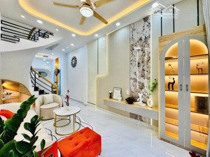 nhà mới 3 tầng btct x 4pn - rộng rãi - 41.6m2 - 3 tầng st. vị trí giữa lòng phú nhuận. 6tỷx