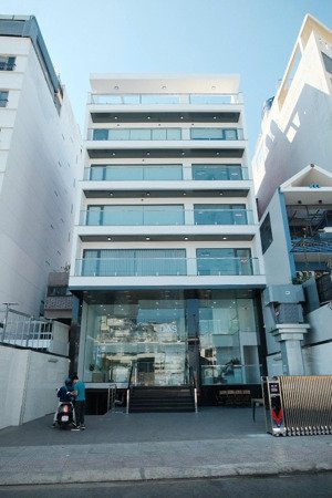 bán toà nhà văn phòng mặt tiền nguyễn văn đậu bình thạnh [12x40m] hầm 7 tầng hđt:350tr giá: 128 tỷ