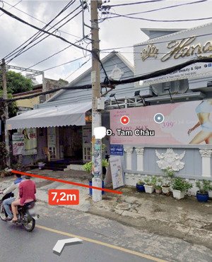 bán nhà mặt phố đường tam châu, 216m2, tiện kinh doanh , xây mới