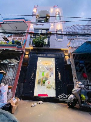 nhà mới đẹp hẻm rộng thông thoáng trần thánh tông ngay cổng kcn tân bình