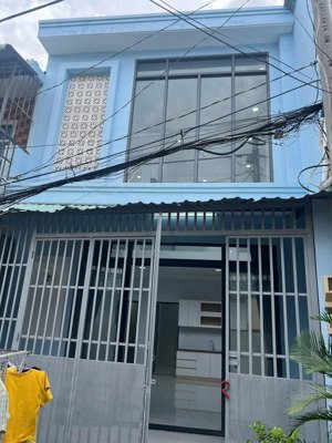 bán nhà trệt lửng 54,8m2 sổ riêng ngay trung tâm nhà bè đường huỳnh tấn phát, sát q7