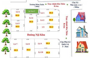 siêu phẩm mở bán tại đông xuân, sóc sơn, hà nội.
diện tích: 80m2 pháp lý: sổ đỏ full thổ cư