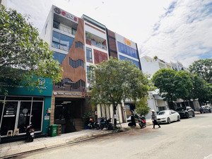 nhà mặt tiền 5x20 5 tầng full nội thất 28.9 tỷ. mặt đường cạnh thái thuận, phường an phú quận 2.