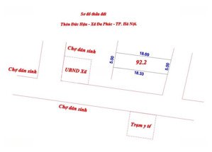 oto tránh kinh doanh- cách trung tâm xã đa phúc hà nội 100m- cách trục chính kinh doanh chợ 100m