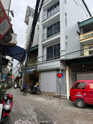 nhà lĩnh nam ô tô tránh thang máy kinh doanh đỉnh 38m2 6 tầng, giá 12.5 tỷ