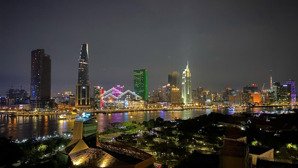 cho thuê 1 phòng ngủ full nội thất, view hoa hậu tại empire city, 33 triệu/tháng gồm vat