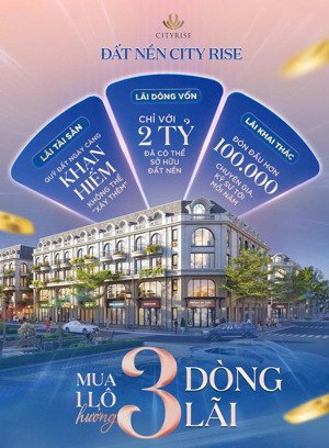 cityrise phổ yên cơ hội vàng sở hữu đất trục chính khu công nghiệp samsung!