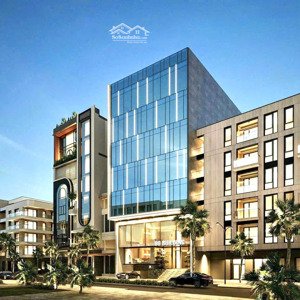 cho thuê toà nhà mặt phố nguyễn thị định - hoàng ngân. dt 100m x 9 tầng. mt 9m. lh 