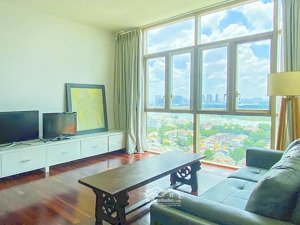 căn hộ bán hoặc cho thuê tại the vista an phú tầng trung view sông gồm 3 phòng ngủ diện tích 140m2