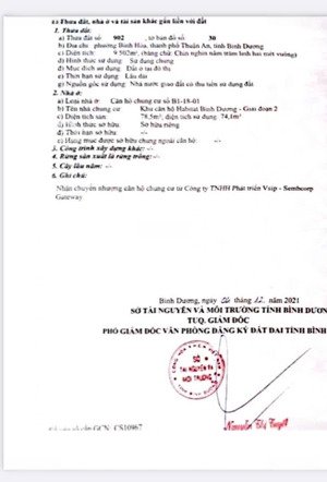 bán habitat lầu 18 gần siêu thị aeon mall visip bình dương