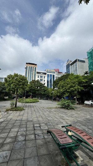 toà văn phòng view vườn hoa công viên phố tôn thất thuyết - 300m2* mặt tiền siêu rộng 16m