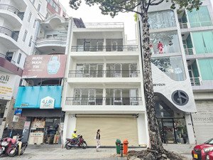 chính chủ cho thuê tòa nhà mt trần quang khải q1 8x14m, 4 lầu tm, giá 110 triệu - lh 