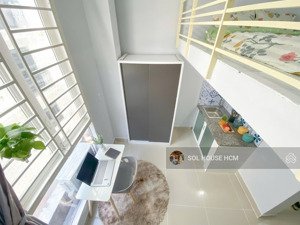 trọ duplex cửa sổ lớn_thang máy_hầm xe_ngay đại học văn lang cs2 gần q1