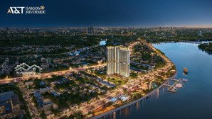 mua nhà trực tiếp từ cđt a&t saigon riverside - nhận nhà ngay 300tr ck 6%, tặng 5 chỉ sjc, bank 90%