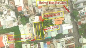 cần bán gấp 3 lô đất sát nhau trần bá giao, p5, gò vấp, hẻm xe hơi, shr