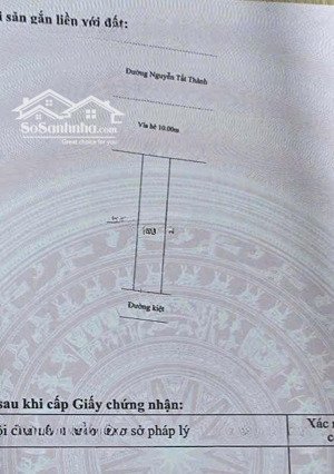 bán đất mặt tiền đường nguyễn tất thành view chính biển,dtd 135m2 ngang 5.35m rất đẹp.