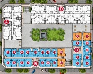 bán căn hộ đã có sổ hồng 2pn - 2wc, 67.9m2 tại thanh bình residence, 1.557 tỷ đã có vat