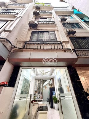 ngõ gốc đề 30m2 5 tầng 3.2m mặt tiền 7.95tỷ hoàng mai nhà đẹp gần ô tô sát đường, trường