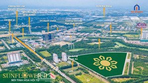 chỉ 45 triệu/m2 - biệt thự sunflower ii compound ngay trung tâm bình dương