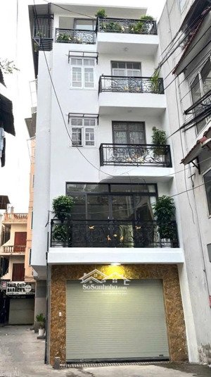 siêu phẩm đê la thành, dt 45m2, 5 tầng, ôtô đỗ cửa, lô góc kinh doanh, full nội thất, giá 18.9tỷ