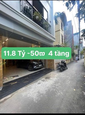 11.8tỷ bán nhà 50m2/4 tầng/ô tô tránh/kinh doanh (khai sơn -ngọc thụy-long biên )