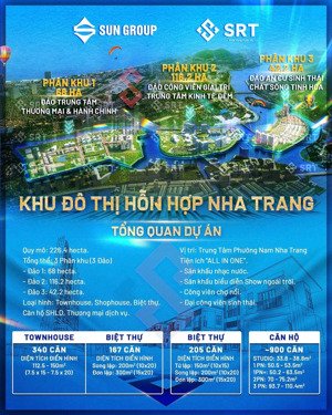 ra mắt biệt thự dự án sụn nha trang, em khang nhận thông tin báo giá + quy hoạch đông bộ