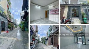 bán nhà 4x17m, 3 lầu +st, 4pn, ô tô đậu nhà, hẻm thông ra lê đức anh - ql1a, kề kênh tl, giá 5,7 tỷ