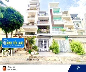 bán nhà 4 tầng 4x18 mật tiền đường số tân quy quận 7