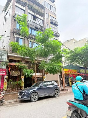 chính chủ bán nhà mặt phố trạm,long biên, dt100m2, 7 tầng, thang máy, vỉa hè, kd đỉnh, giá 37.350tỷ