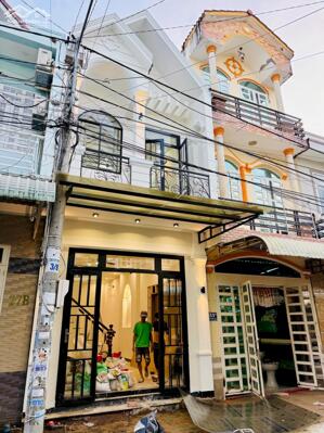 3 tỷ 390 - BÁN NHÀ 2 TẦNG MỚI ĐẸP (full nội thất cao cấp) SỐ 29B, ĐƯỜNG SỐ 27, KDC THỚI NHỰT