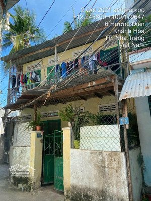 a649. bán đất tặng nhà hẻm hương điền phường phước hải, nha trang 1 tỷ 800 triệu